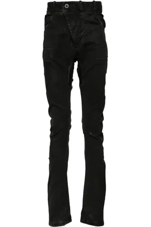11 BY BORIS BIDJAN SABERI Skinny-Hose mit tiefem Schritt