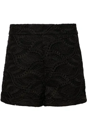 ERMANNO SCERVINO Mini-Shorts aus Guipure-Spitze