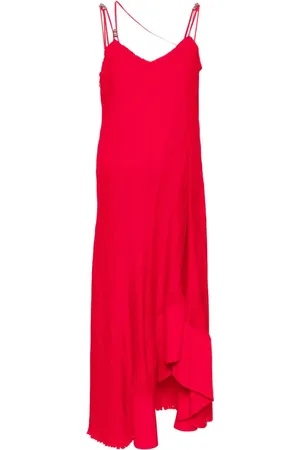 Lanvin Plissiertes Midikleid