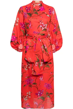 Erdem Kleid mit Blumen-Print