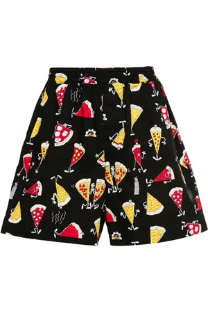 JUNYA WATANABE Shorts mit Cartoon-Print