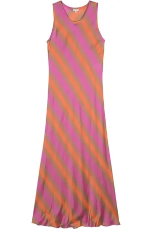 Aspesi Gestreiftes Camisole-Kleid