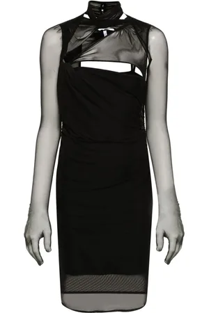 Patrizia Pepe Minikleid mit Handschuhen