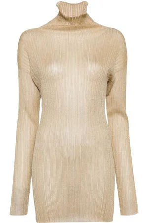 Fabiana Filippi Semi-transparenter Pullover mit Lurex