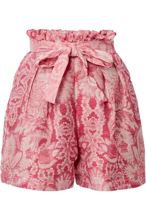 Erdem Gebundene Shorts aus Blumenjacquard
