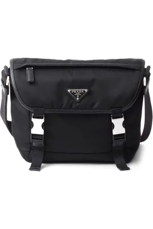 Prada Schultertasche mit Logo-Patch