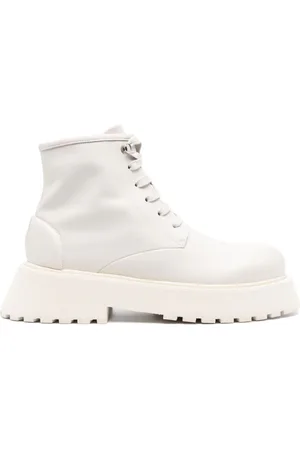 MARSÈLL Schnürstiefel aus Leder 60mm
