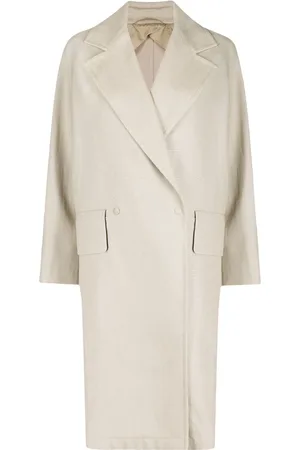 Max Mara Doppelreihiger Mantel mit fallendem Revers