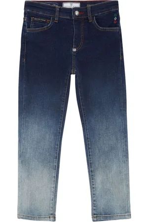 Philipp Plein Straight-Leg-Jeans mit Farbverlauf