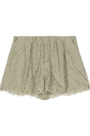 DICE KAYEK Shorts mit Lochstickerei