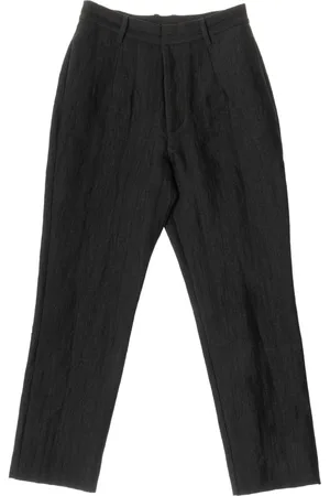 UMA WANG Schmale Leinenhose