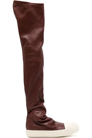 Rick Owens Overknee-Stiefel aus Leder