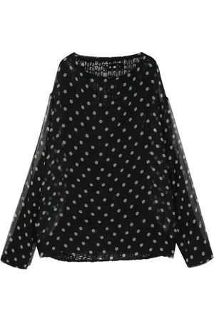 UNDERCOVER Gepunktete Bluse