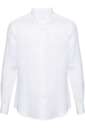 Glanshirt Langärmeliges Hemd aus Leinen