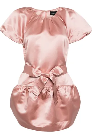 Cynthia Rowley Tulip Satin Minikleid