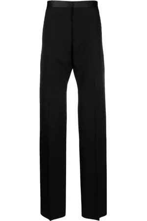 Givenchy Gerade Hose mit Satinbesatz