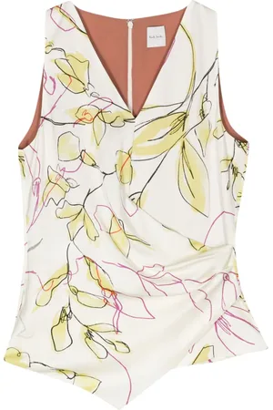 Paul Smith Top mit Blumen-Print