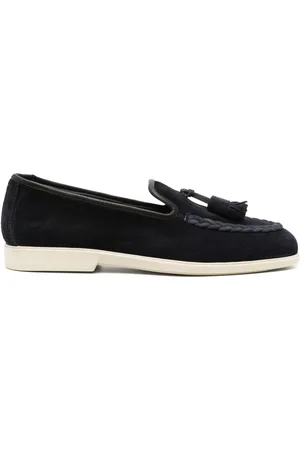 santoni Malibu Loafer aus Wildleder
