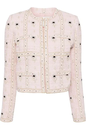 Giambattista Valli Jacke aus Blumenjacquard