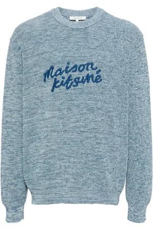 Maison Kitsuné Pullover mit Logo-Stickerei
