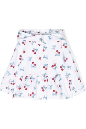 MONNALISA Regenjacke mit Kirschschleifen-Print