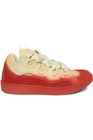 Lanvin Curb Sneakers mit Graffiti-Optik