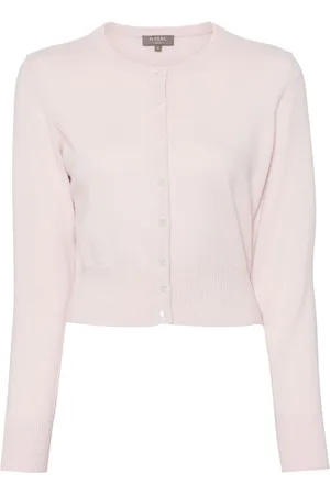 N.PEAL Ivy Cropped-Cardigan aus Kaschmir