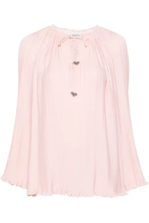 Lanvin Plissierte Bluse