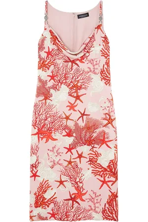 VERSACE Barocco Sea Camisole-Kleid aus Seide