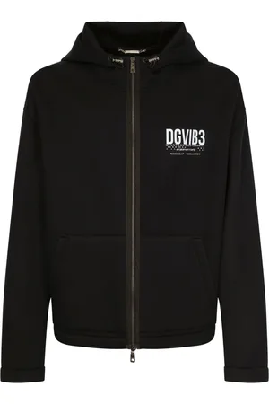 Dolce & Gabbana Kapuzenjacke mit Logo-Print