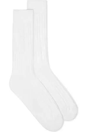 VERSACE Gerippte Socken mit Logo-Stickerei