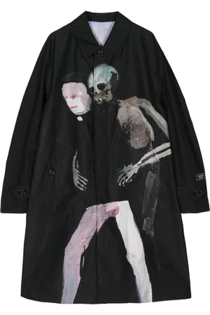 UNDERCOVER Parka mit grafischem Print