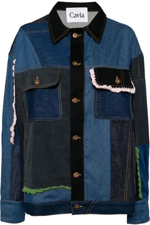 Cavia Jacke im Patchwork-Look
