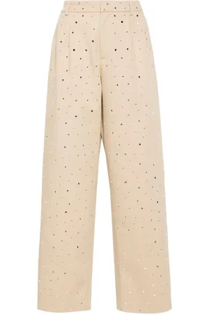 GIUSEPPE DI MORABITO Gerade Hose mit Strass