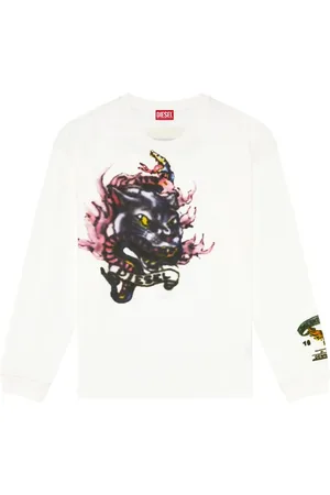 Diesel Pullover mit grafischem Print