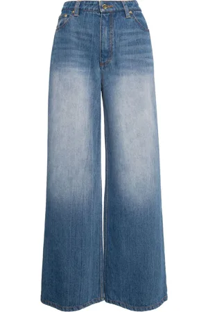 Cynthia Rowley Jeans mit weitem Bein