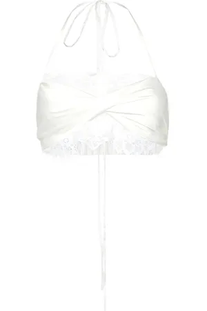Atu Body Couture X Rue Ra Bandeau-Top mit Twist-Detail