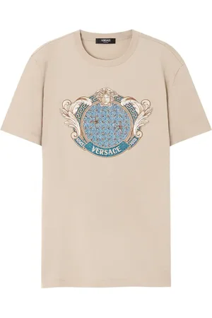 VERSACE Starfish Blason T-Shirt mit Kristallen
