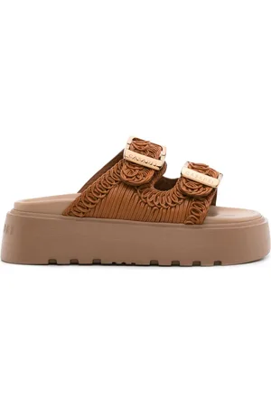 Casadei Birky Ale Flatform-Pantoletten 40mm