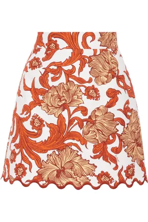 La DoubleJ Baia Minirock mit Blumen-Print