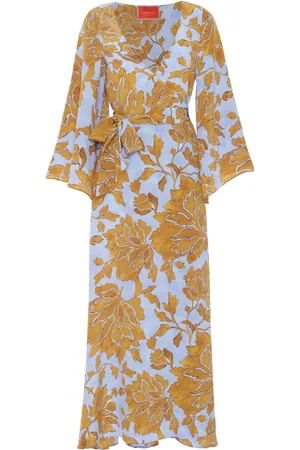La DoubleJ Wickelkleid aus Seide