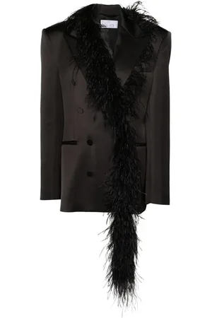 GIUSEPPE DI MORABITO Blazer mit Federn
