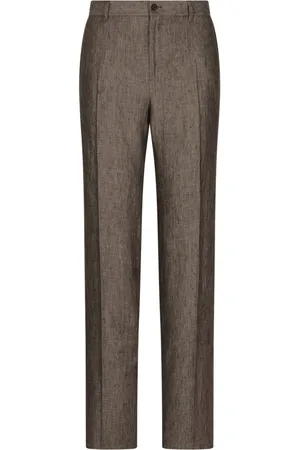Dolce & Gabbana Tapered-Hose aus Leinen