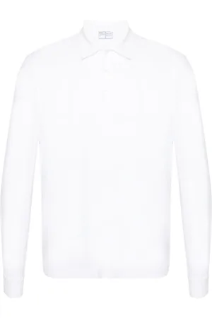FEDELI Langärmeliges Alby Poloshirt