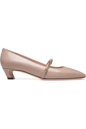 Bally Sylt Pumps aus gebürstetem Leder