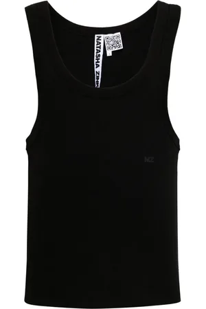 Natasha Zinko Tanktop mit Logo-Print