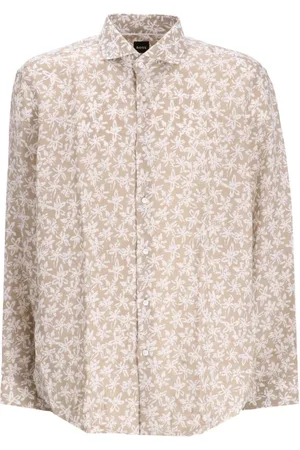 HUGO BOSS H-Joe Hemd mit Blumen-Print