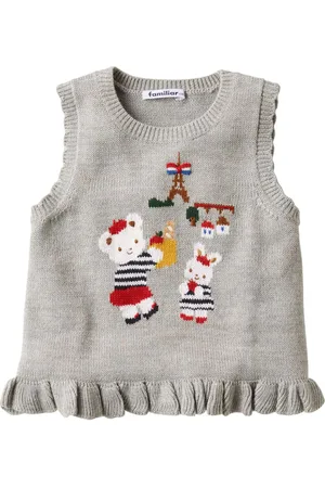 Familiar Trägershirt mit Parisienne-Stickerei