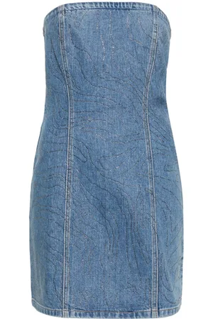 ROTATE Kristallverziertes Kleid