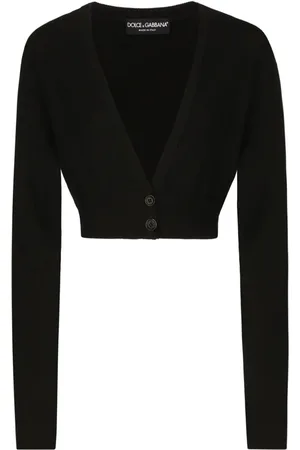 Dolce & Gabbana Cropped-Cardigan mit V-Ausschnitt